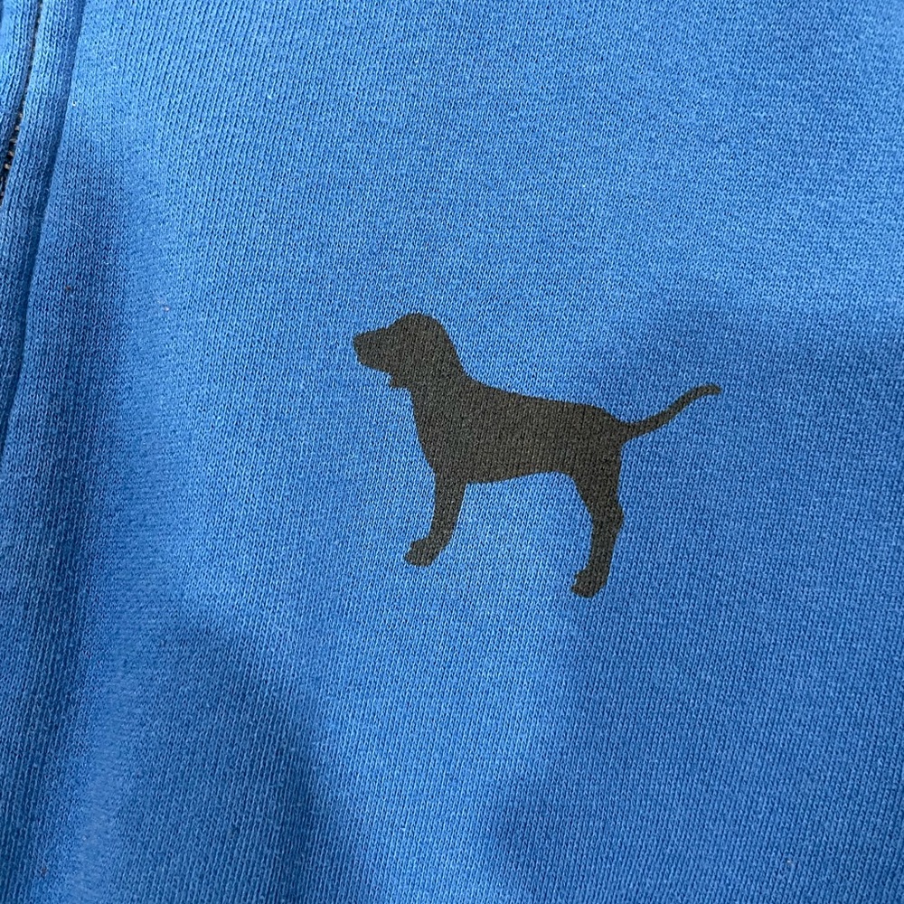 Love Pink 86 Victorias Secret Womens Pullover Quarter Zip
Sweatshirt Blue Size L - Picture 6 of 10